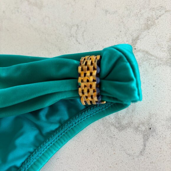 Vix Bikini Teal Green Bottoms - Size Small - NWT - Picture 3 of 5
